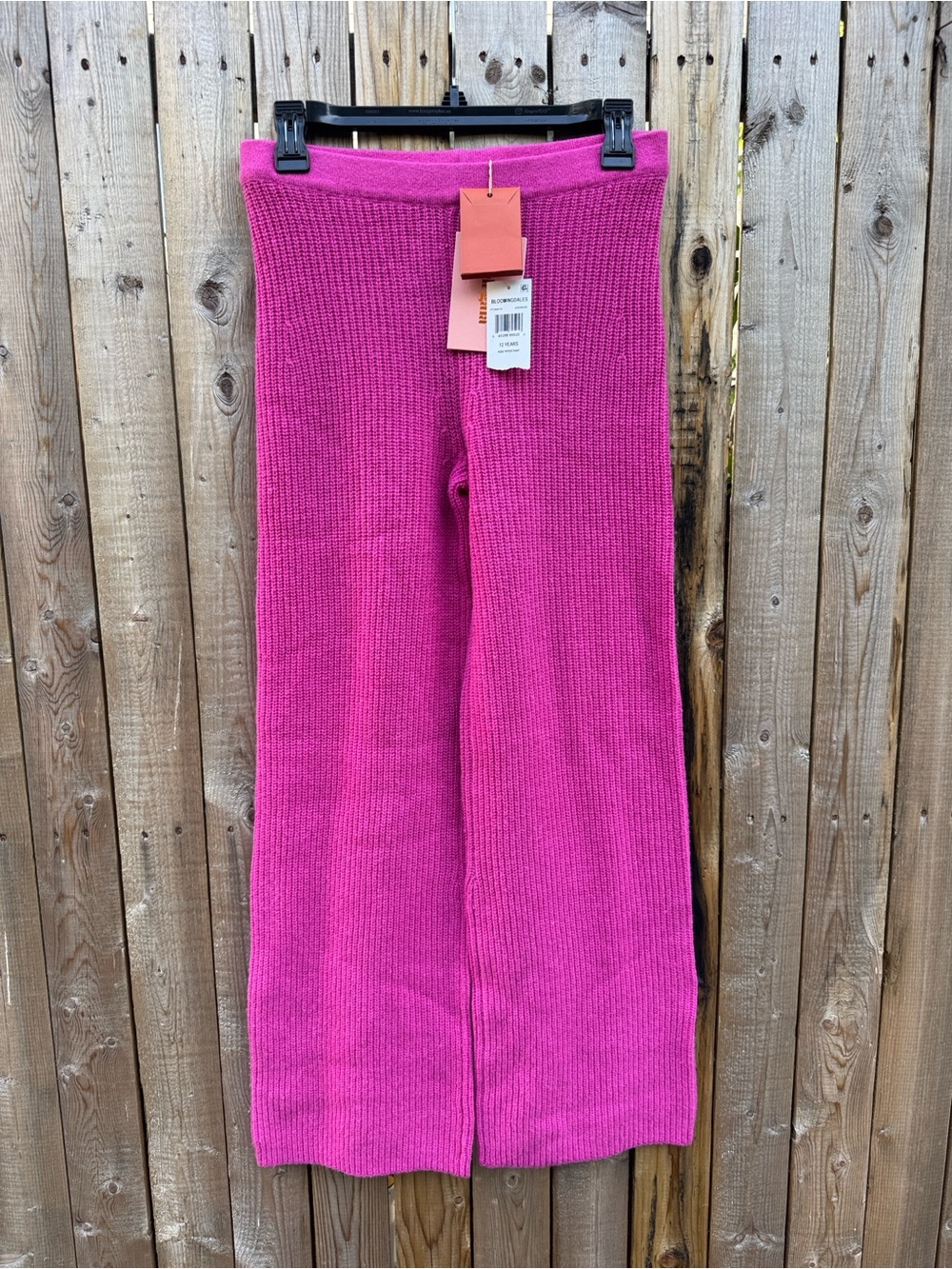 cult gaia Girls Wide-Leg piper Knit Joggers NWT